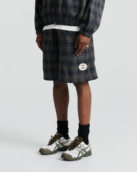 Sport Track Short - Tartan Brown