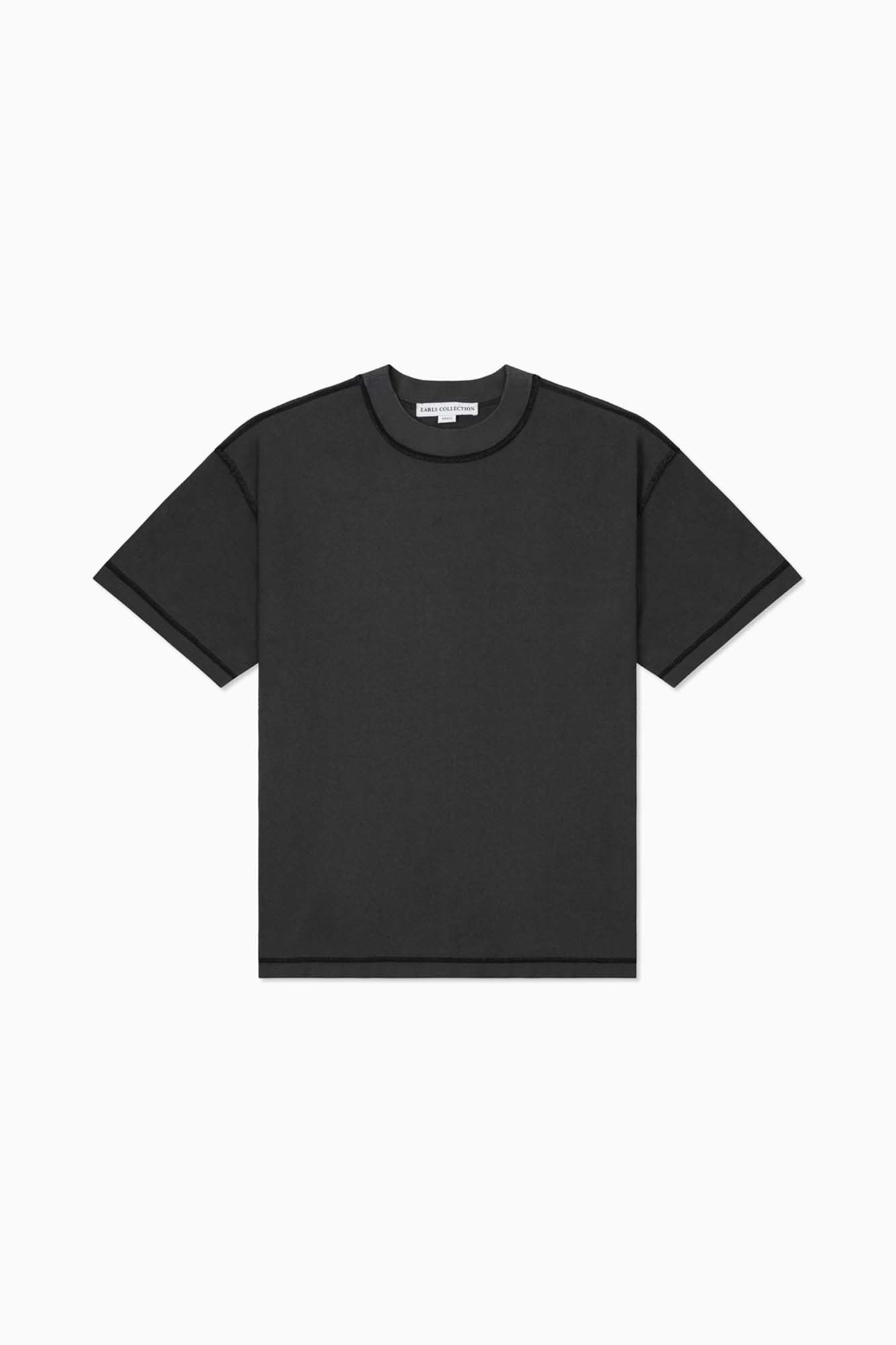 Inside out Tee - Charcoal