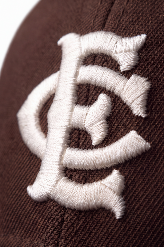 Monogram Cap - Brown