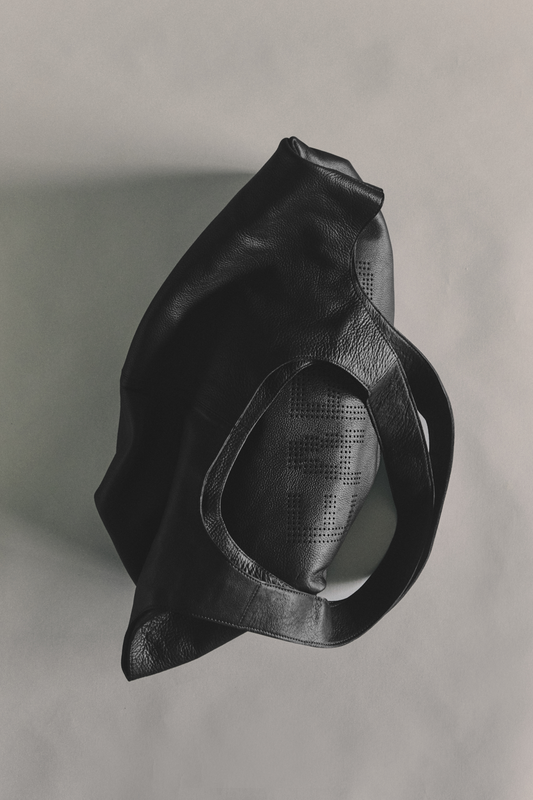 Leather Tote - Black