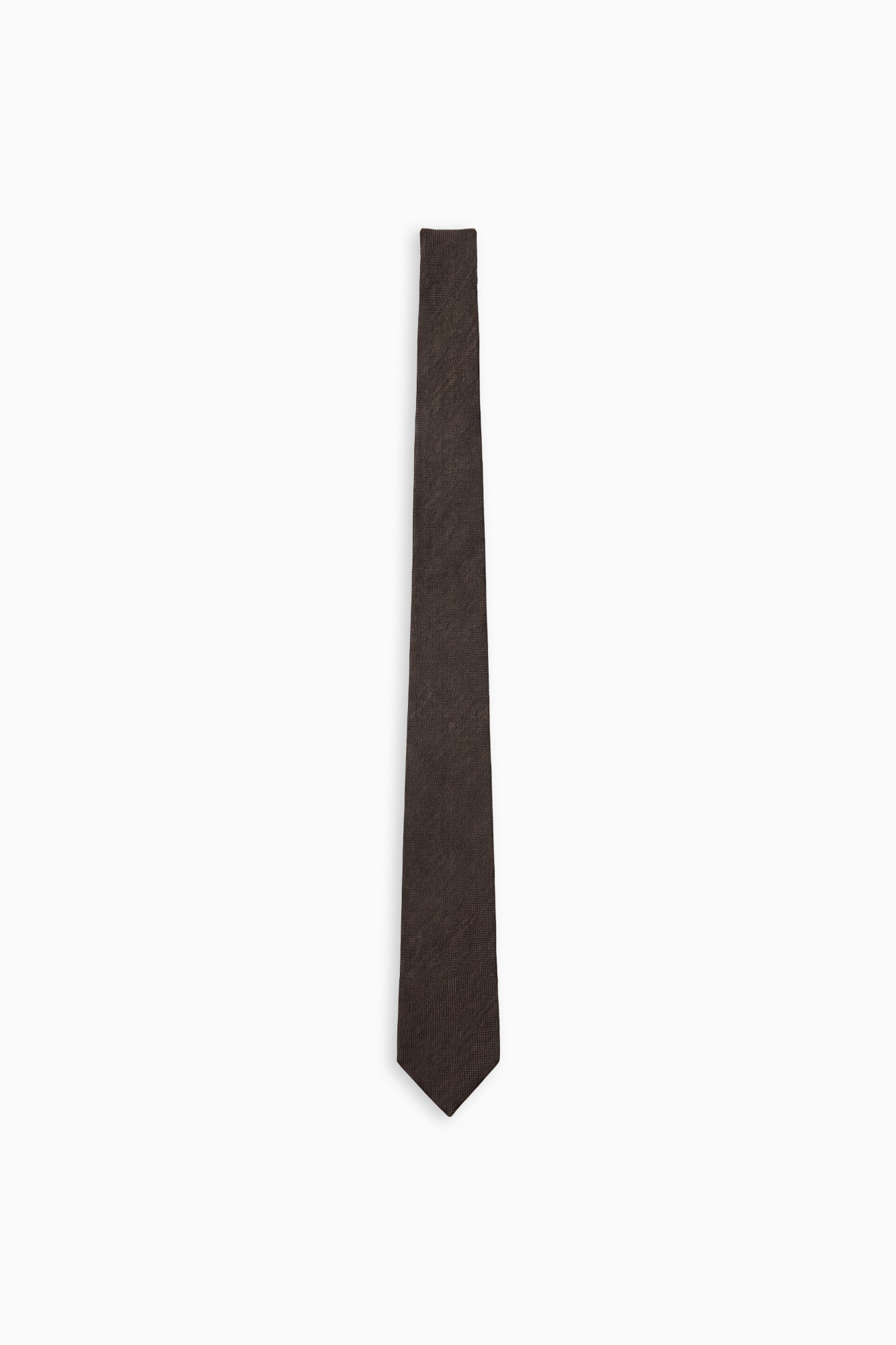 Woven Tie - Mahogany