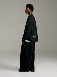 Raw Edge Crew - Black