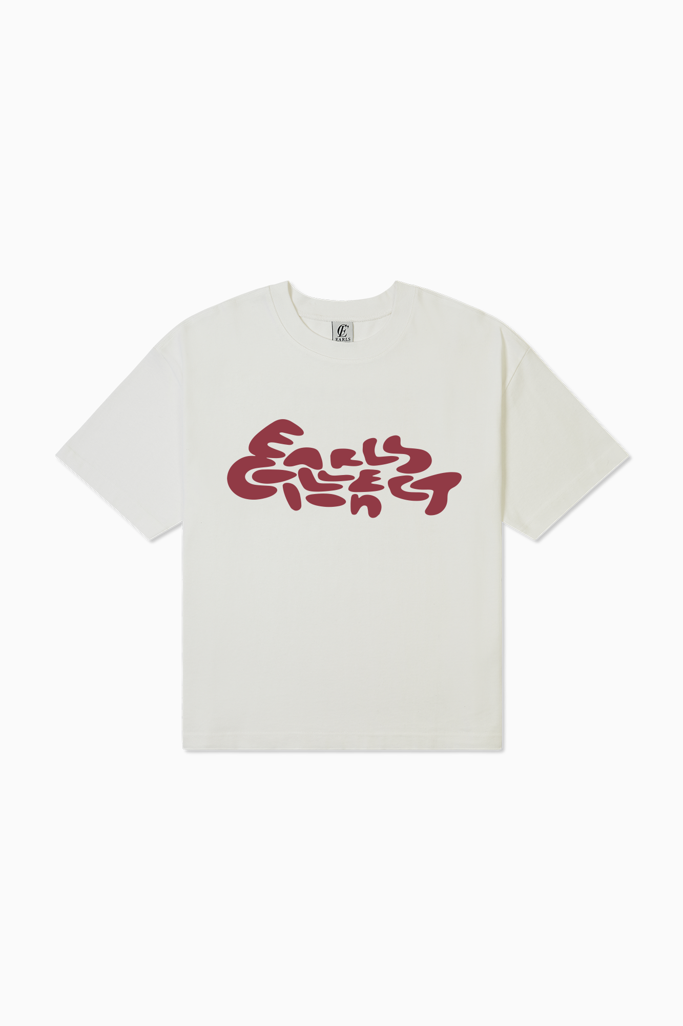 Bubble Tee - White/Red