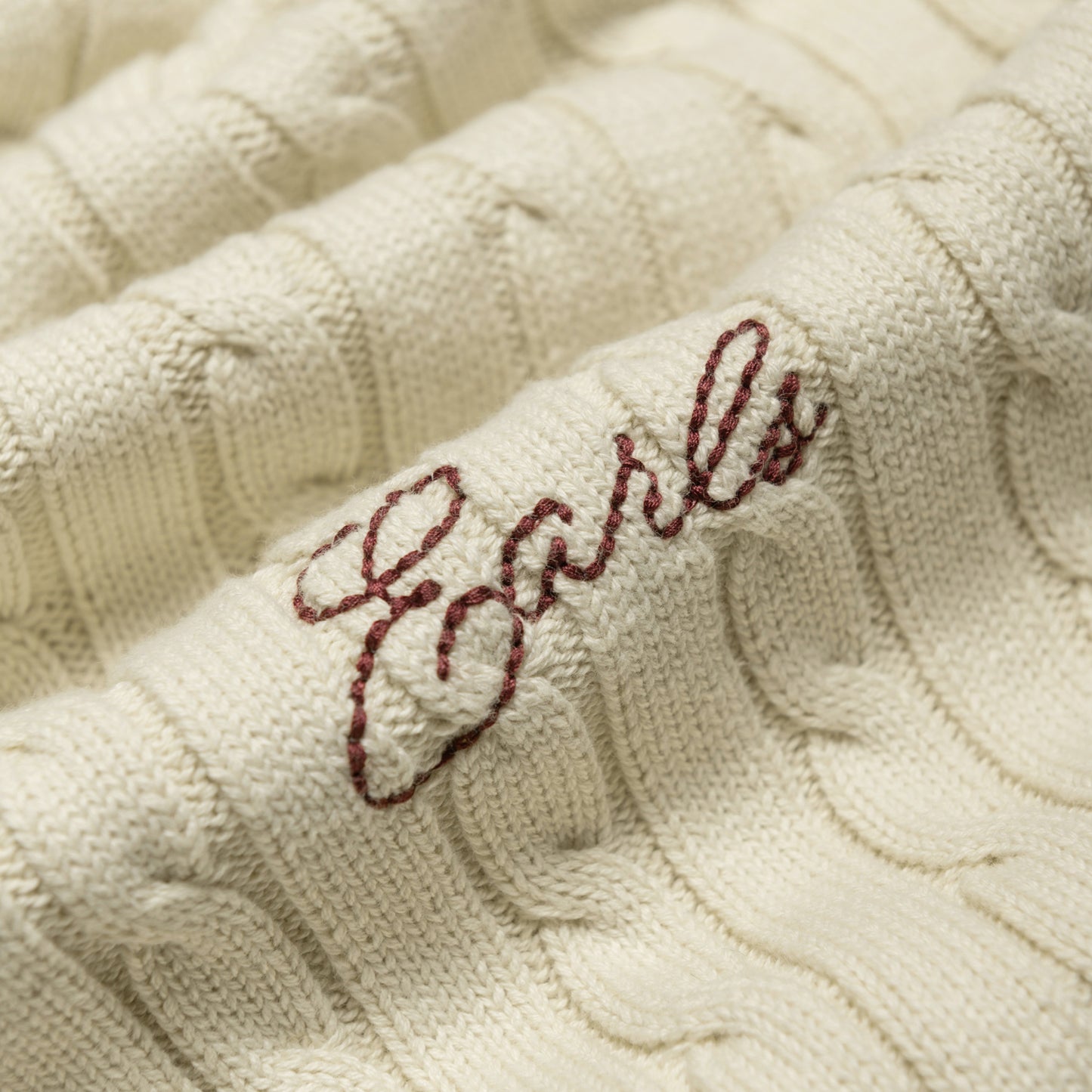 Cable Knit Vest - Heritage Cream