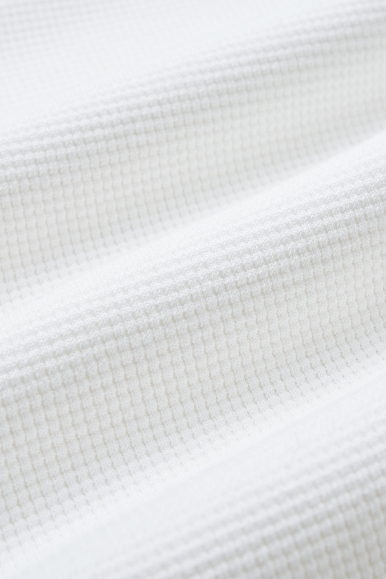 Waffle Singlet - White