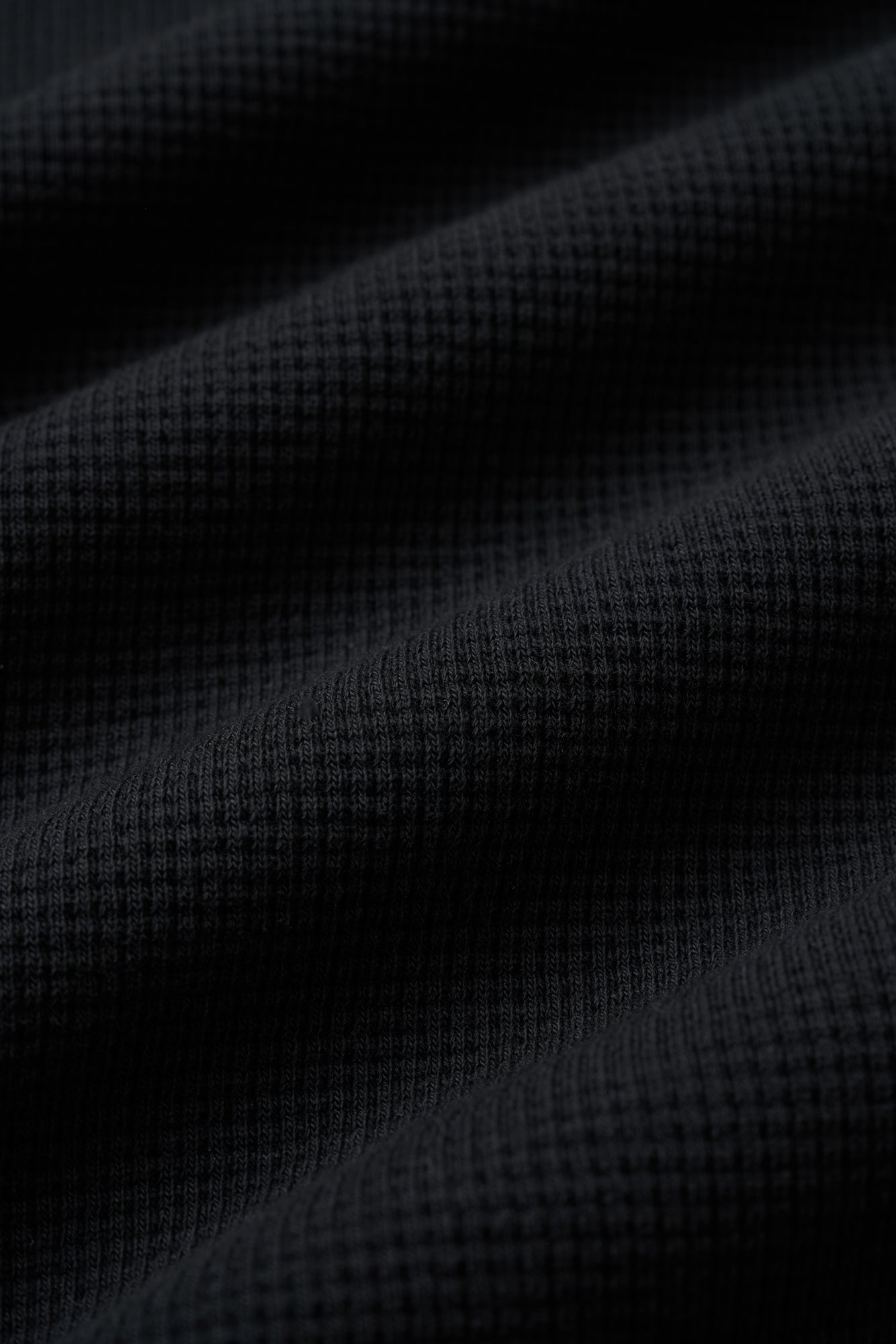 Waffle Singlet - Black