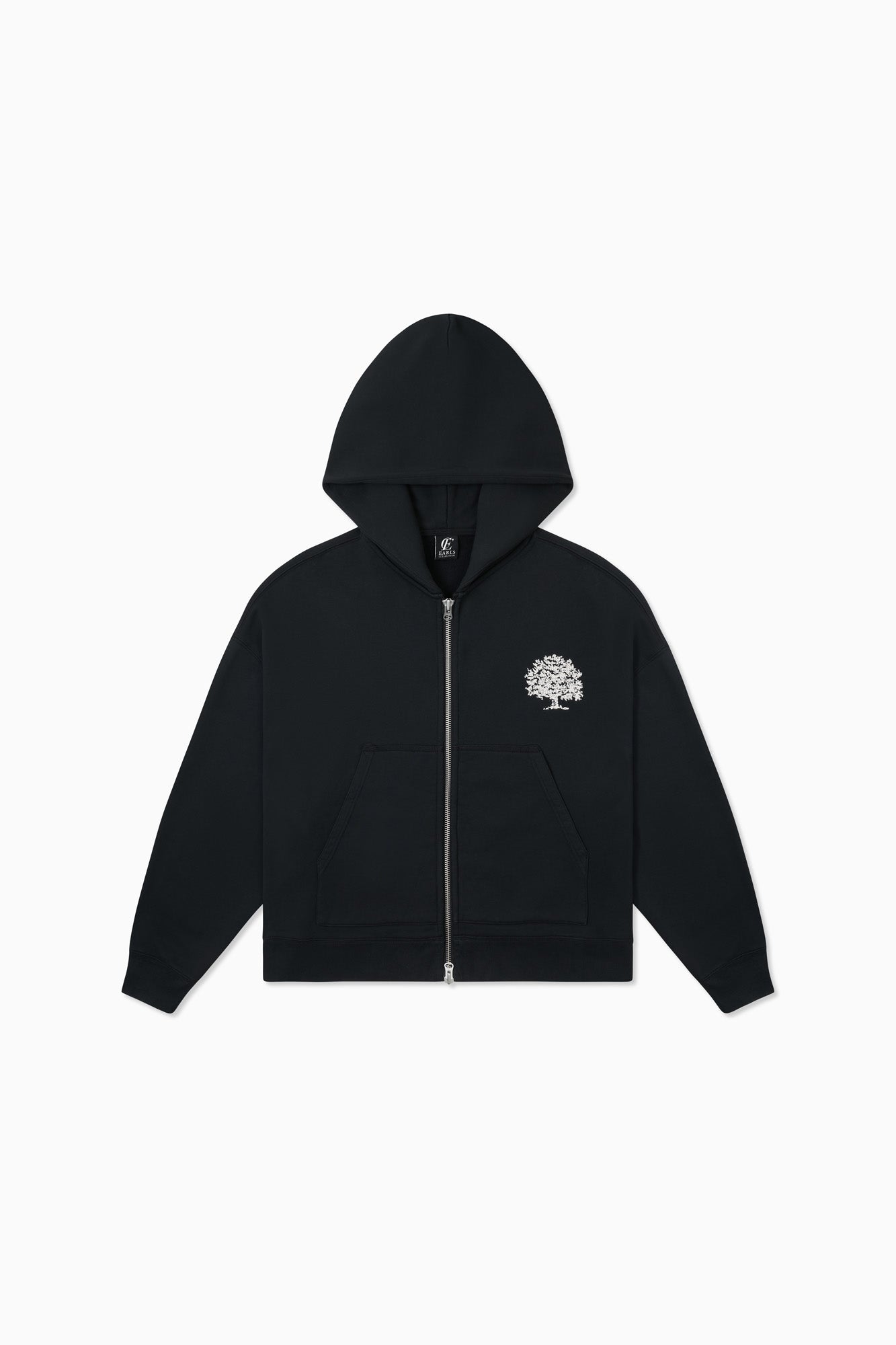 Family Zipped Hood - Black