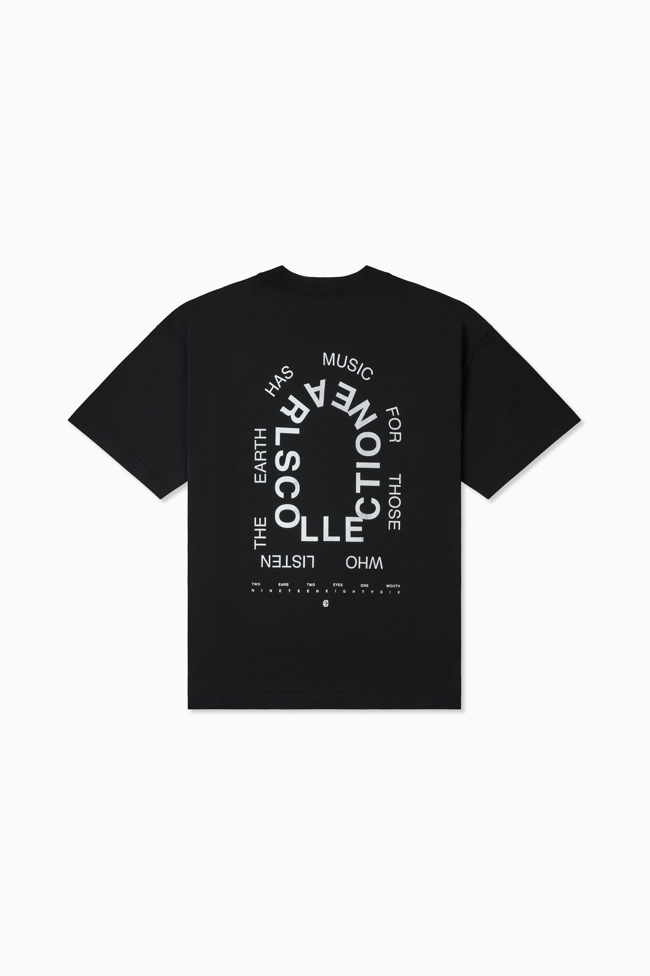 Earth & Music Heavy Tee - Heritage Black