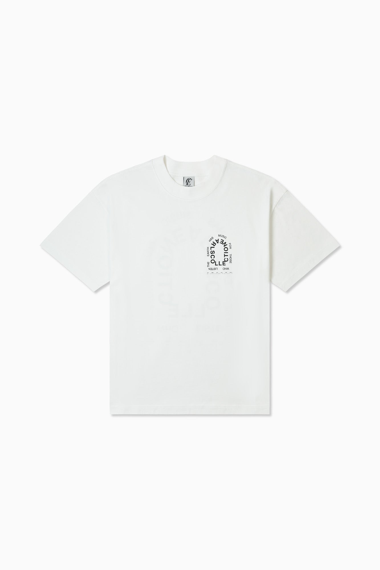 Earth & Music Heavy Tee - White