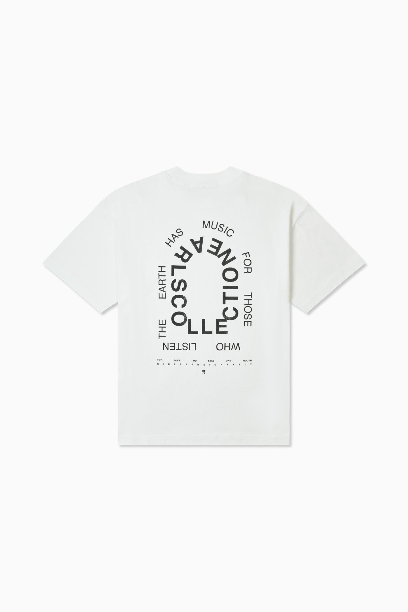 Earth & Music Heavy Tee - White