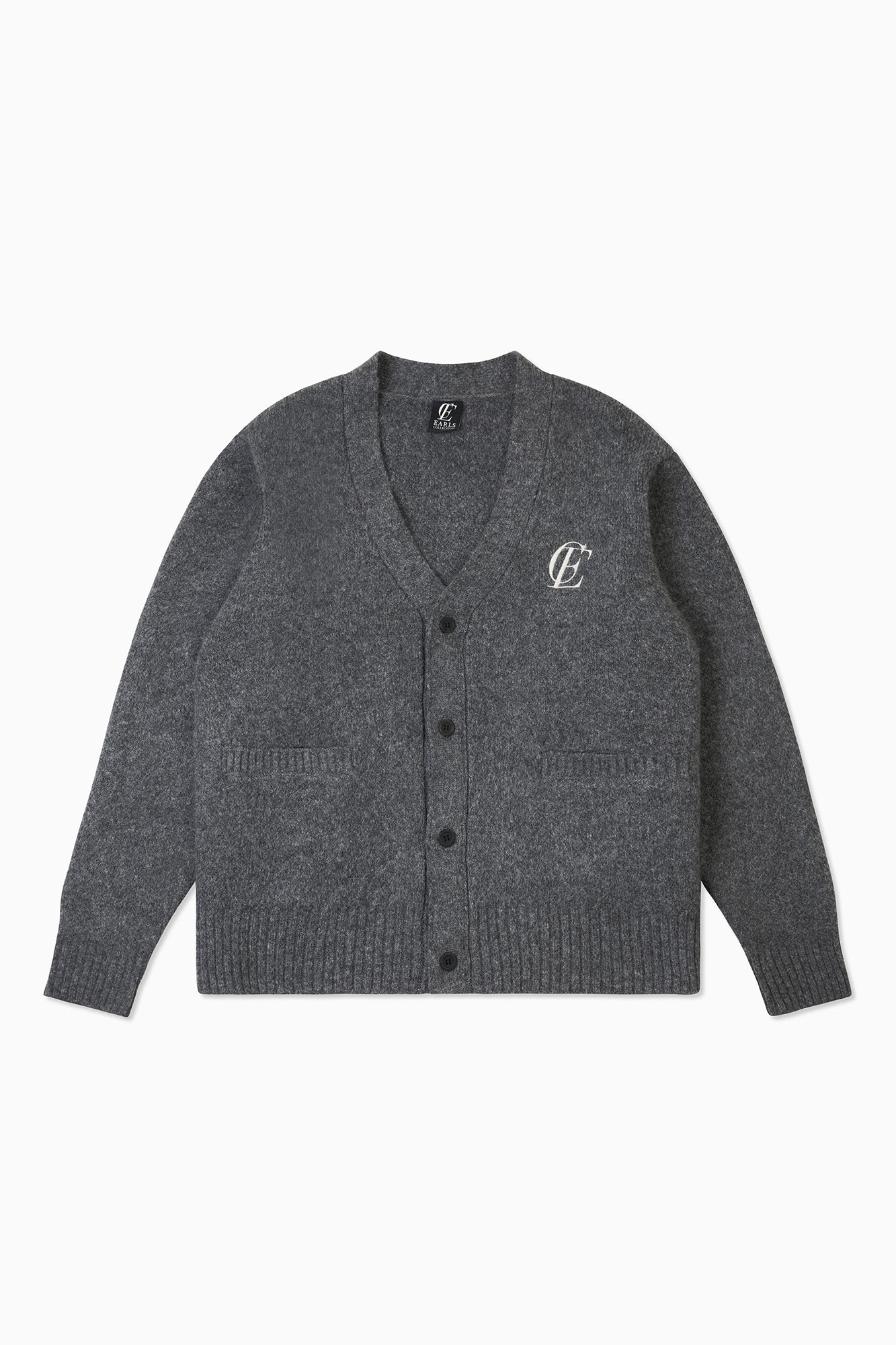 Wool Cardigan - Grey