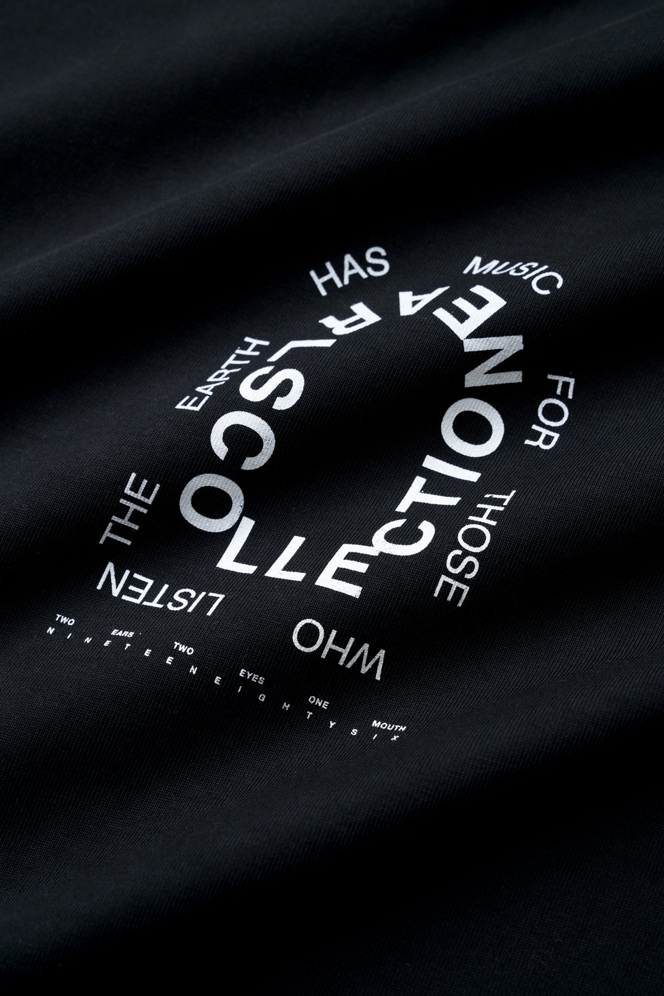 Earth & Music Heavy Tee - Heritage Black