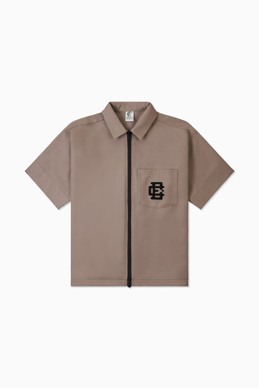 2-Way Formal Change Shirt - Brown