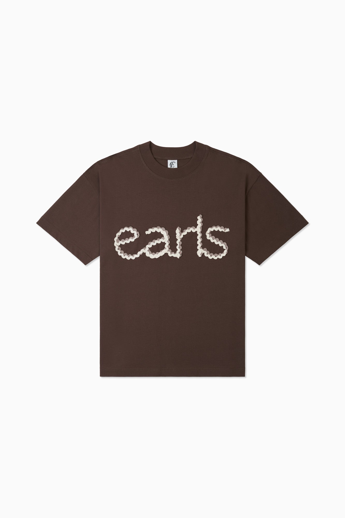 Scribble Tee - Brown