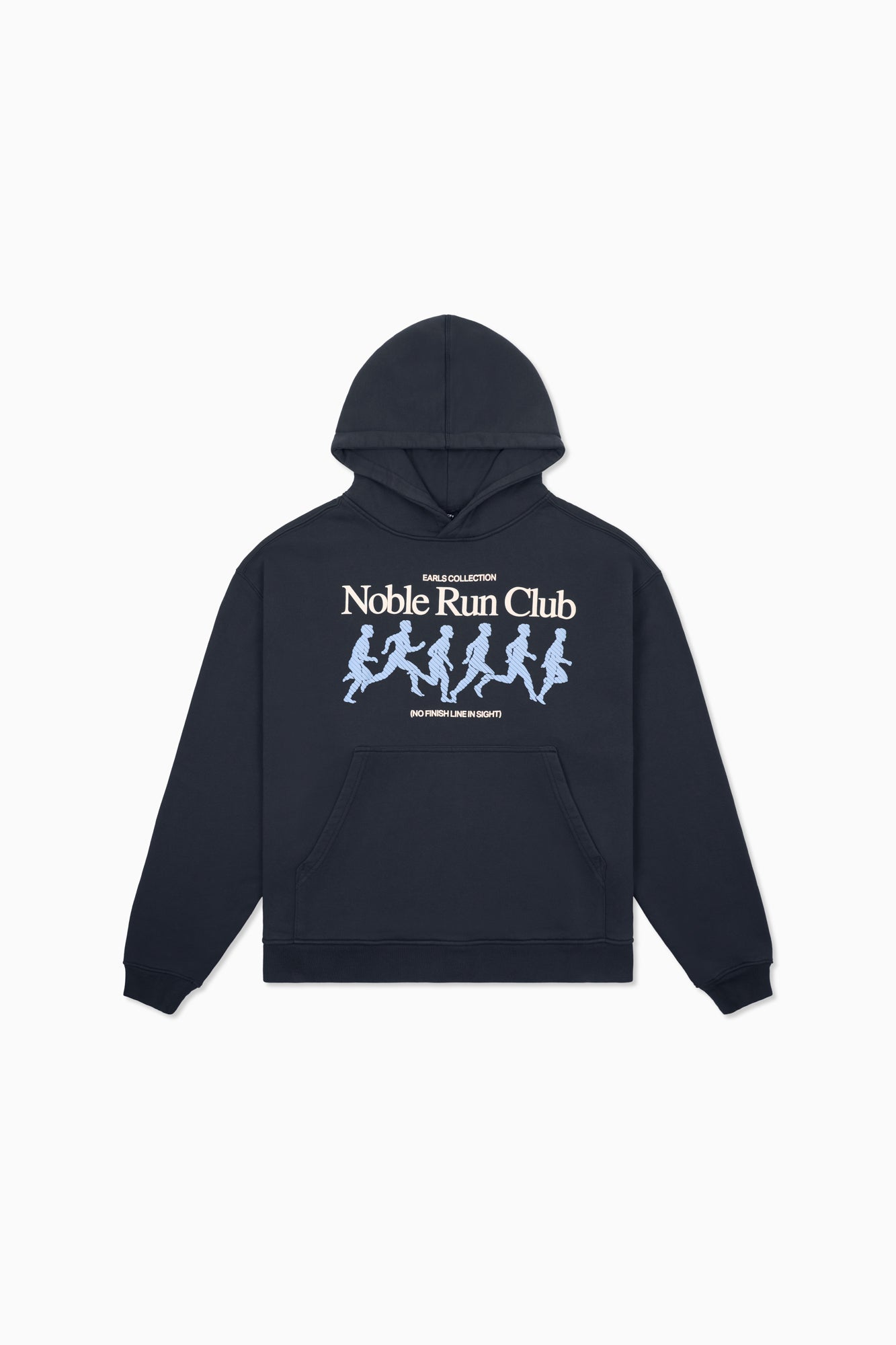 Run Club Hood - Black