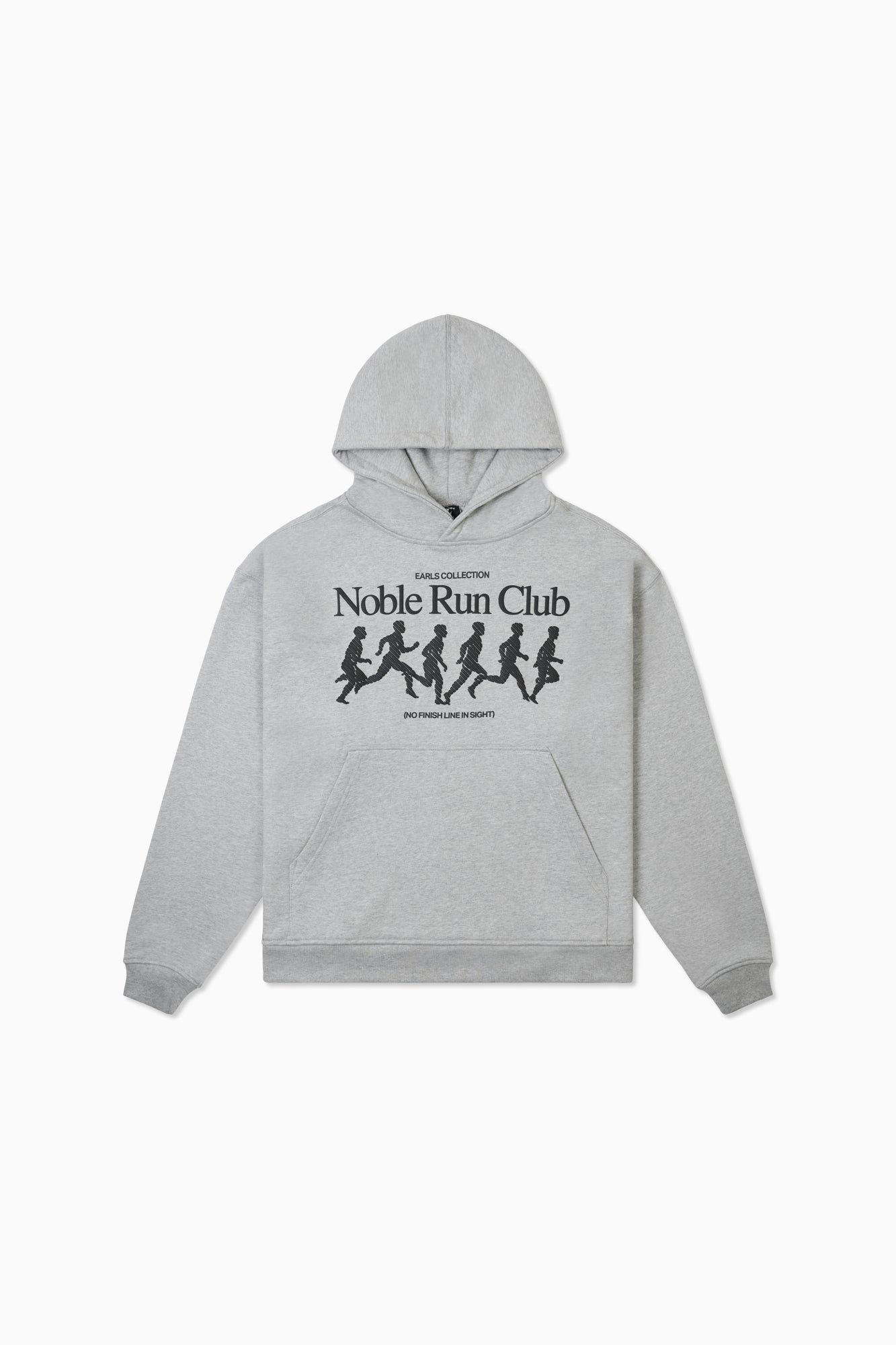 Run Club Hood - Grey