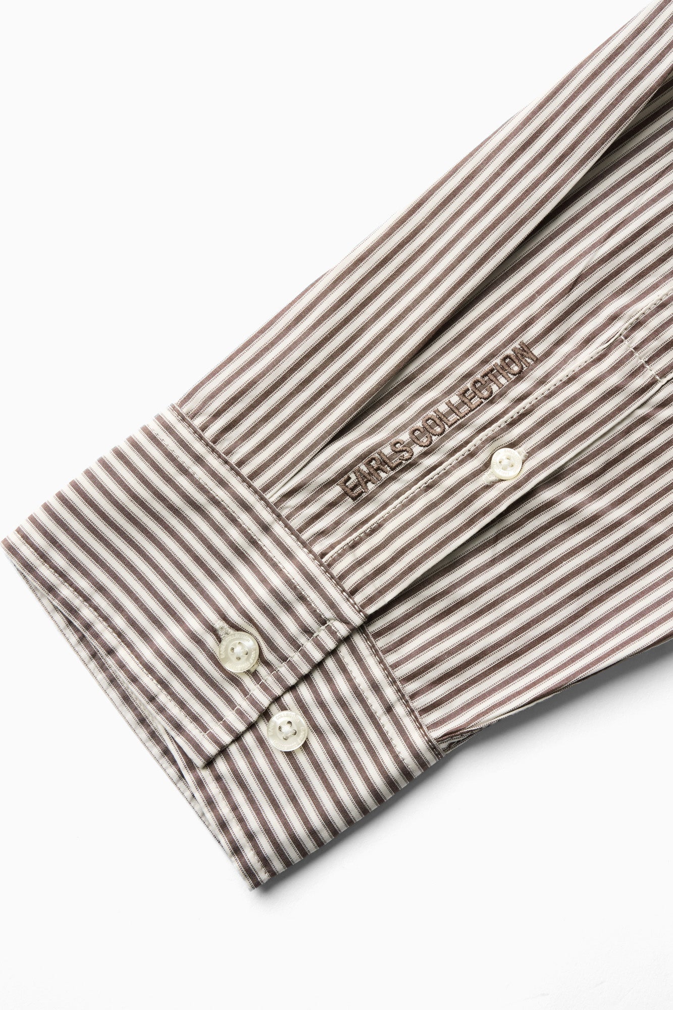 CBD Shirt - Brown Stripe