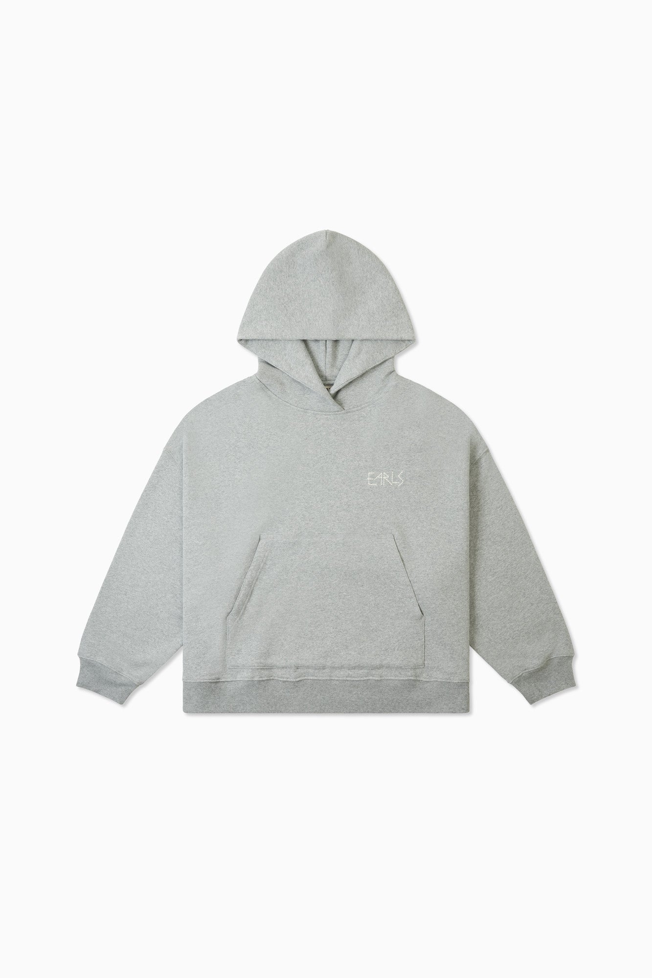 Earls Basics Hood - Grey Marle