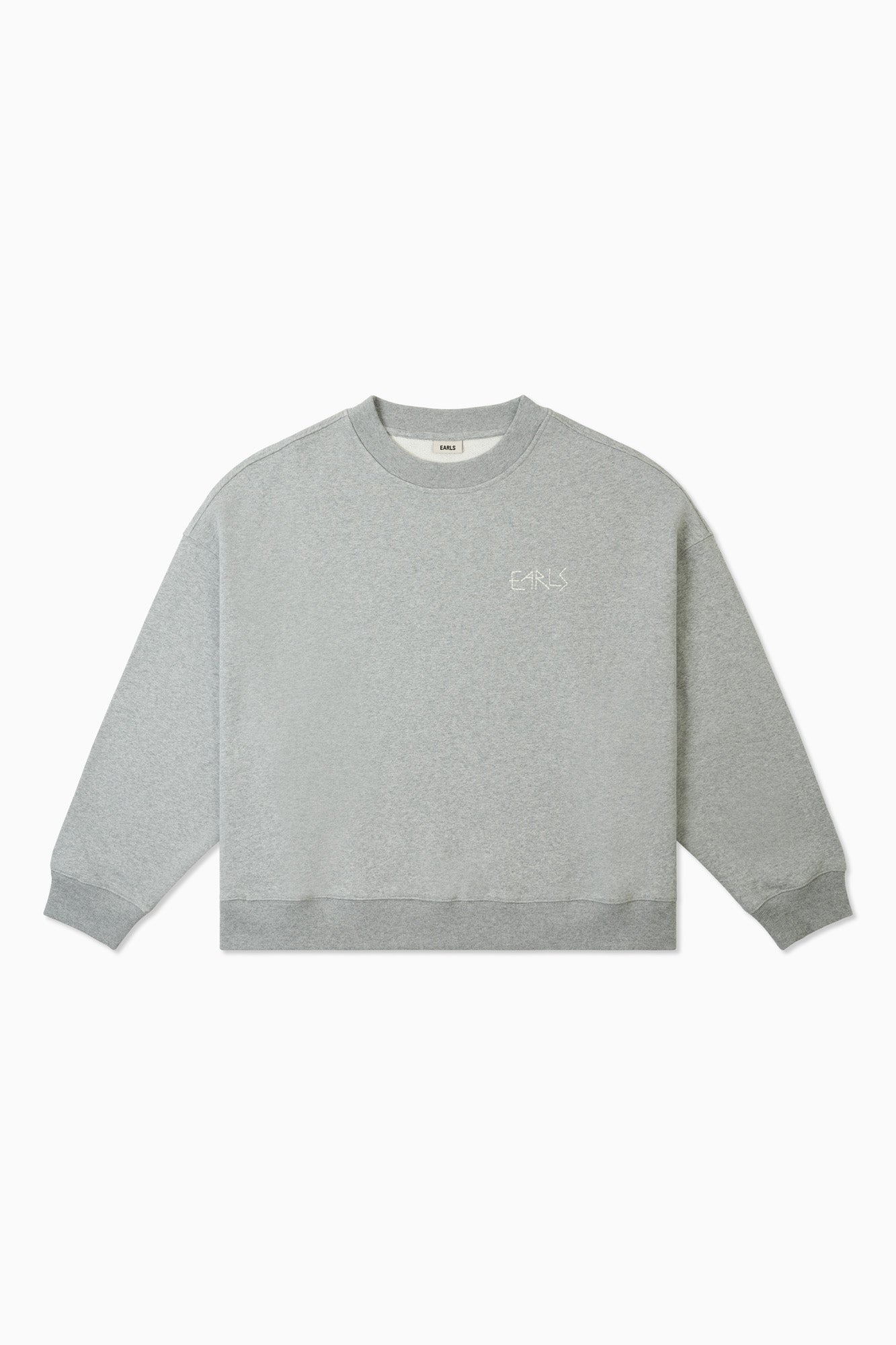 Earls Basics Crew - Grey Marle