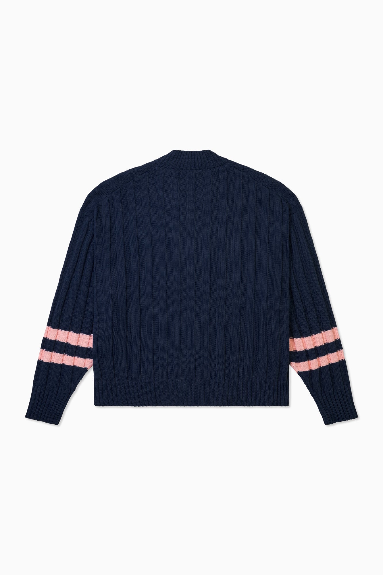 V Neck Knit - Navy