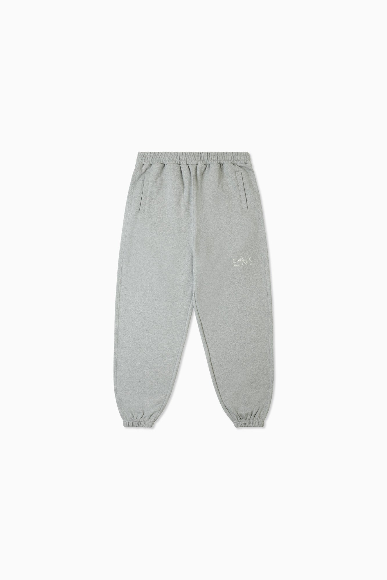 Earls Basics Jogger Pant - Grey Marle
