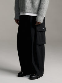 Cargo Relax Pant - Black