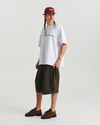 Printed Bungee Short - Camo