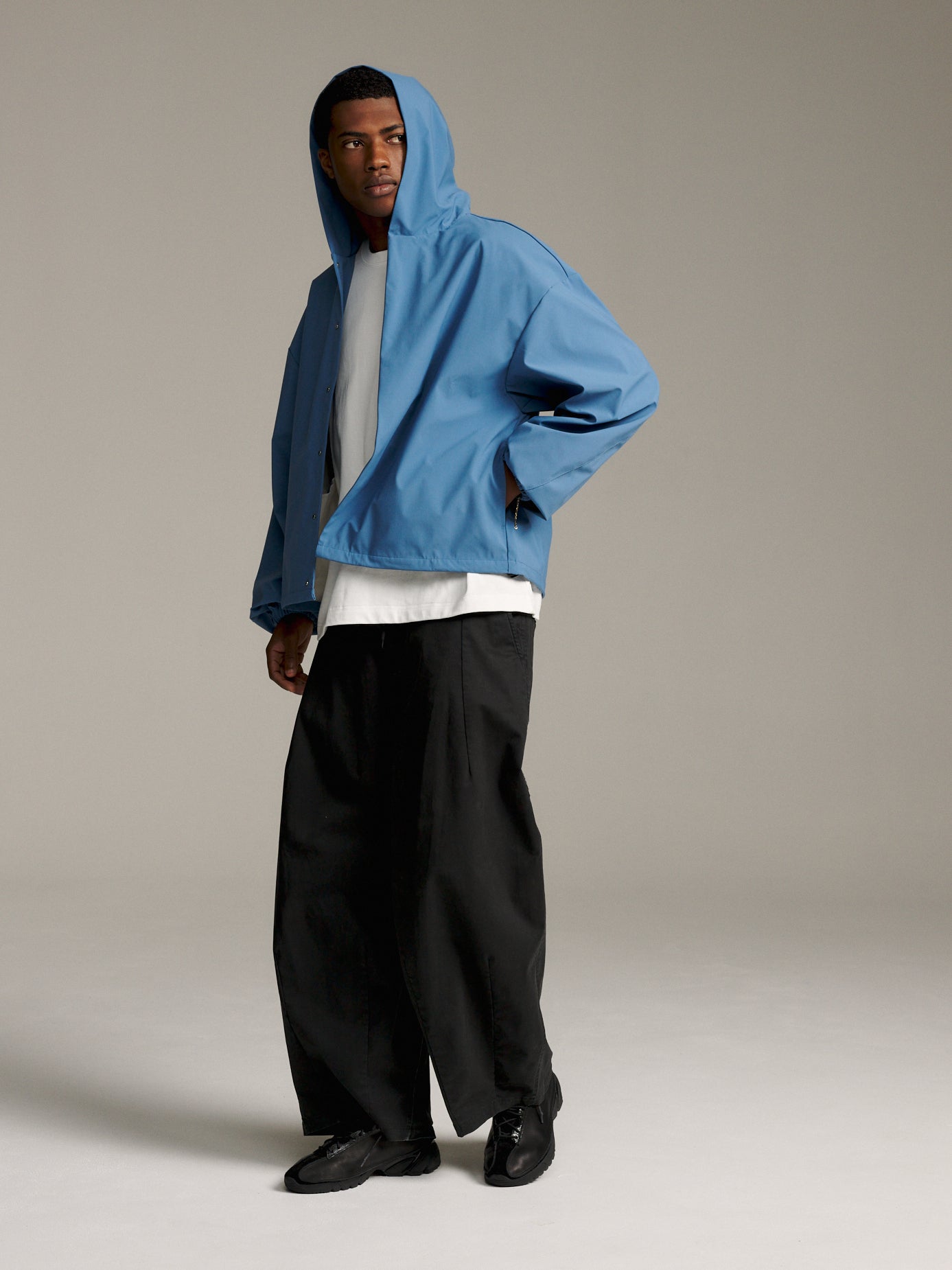 Conceal Hooded Jacket - Blue