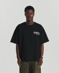 Thick Stitch Tee - Black