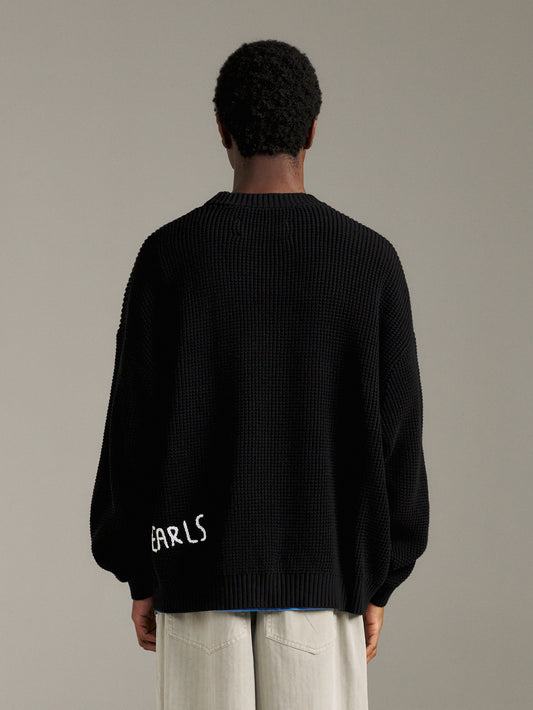 Spring Sleek Knit - Black