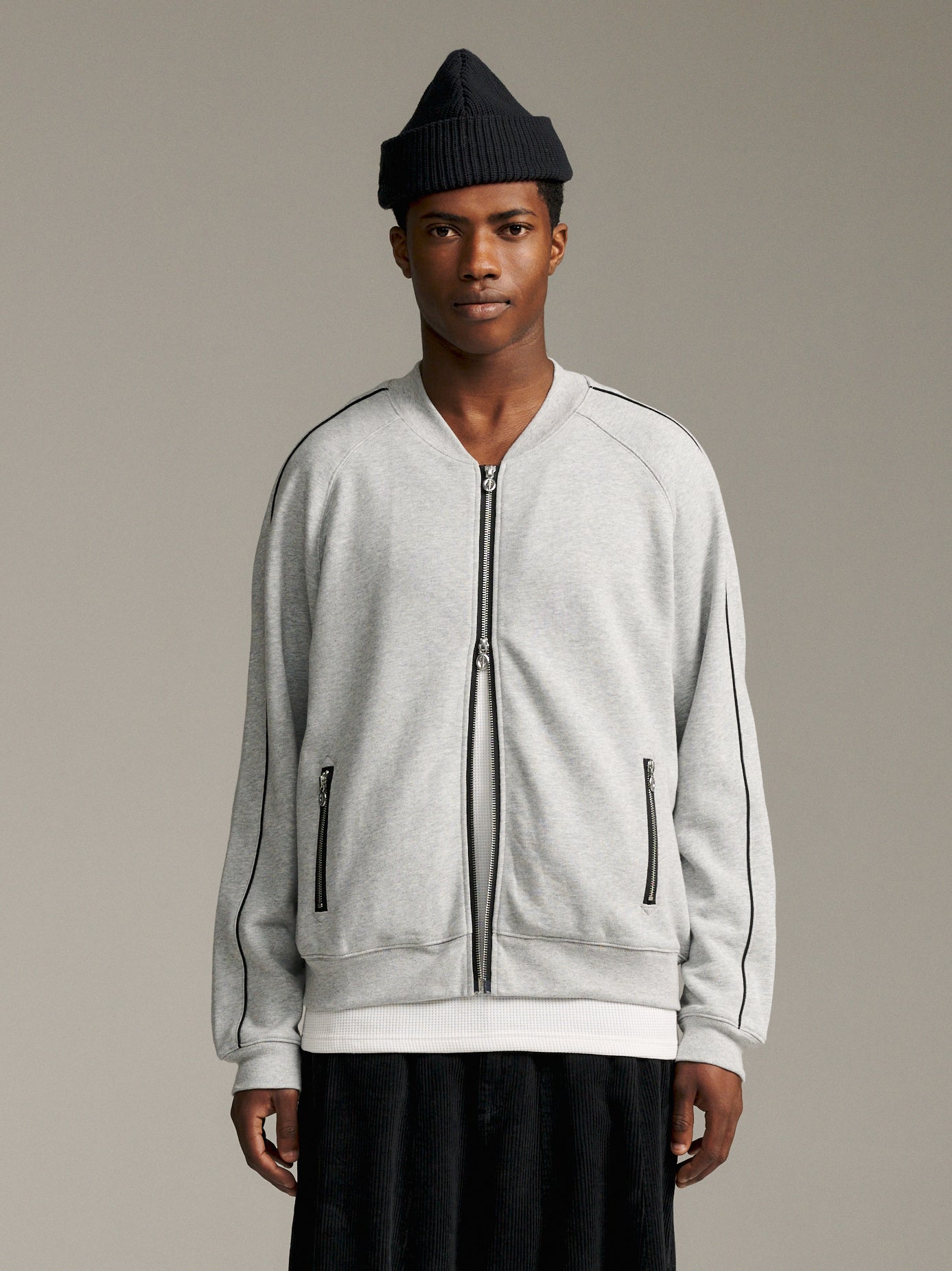 CT Track Jacket - Grey Marle