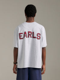 Tartan Tee - Grey Marle