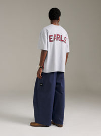Tartan Tee - Grey Marle