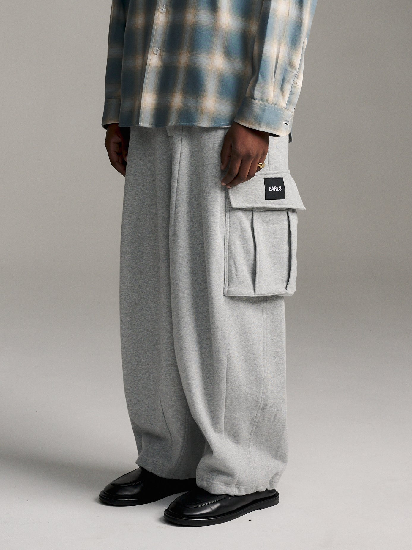 Cargo Relax Pant - Grey Marle