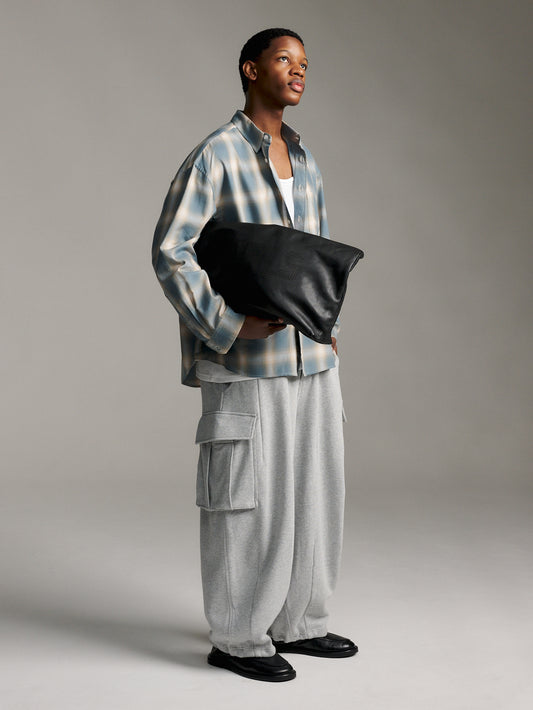 Cargo Relax Pant - Grey Marle