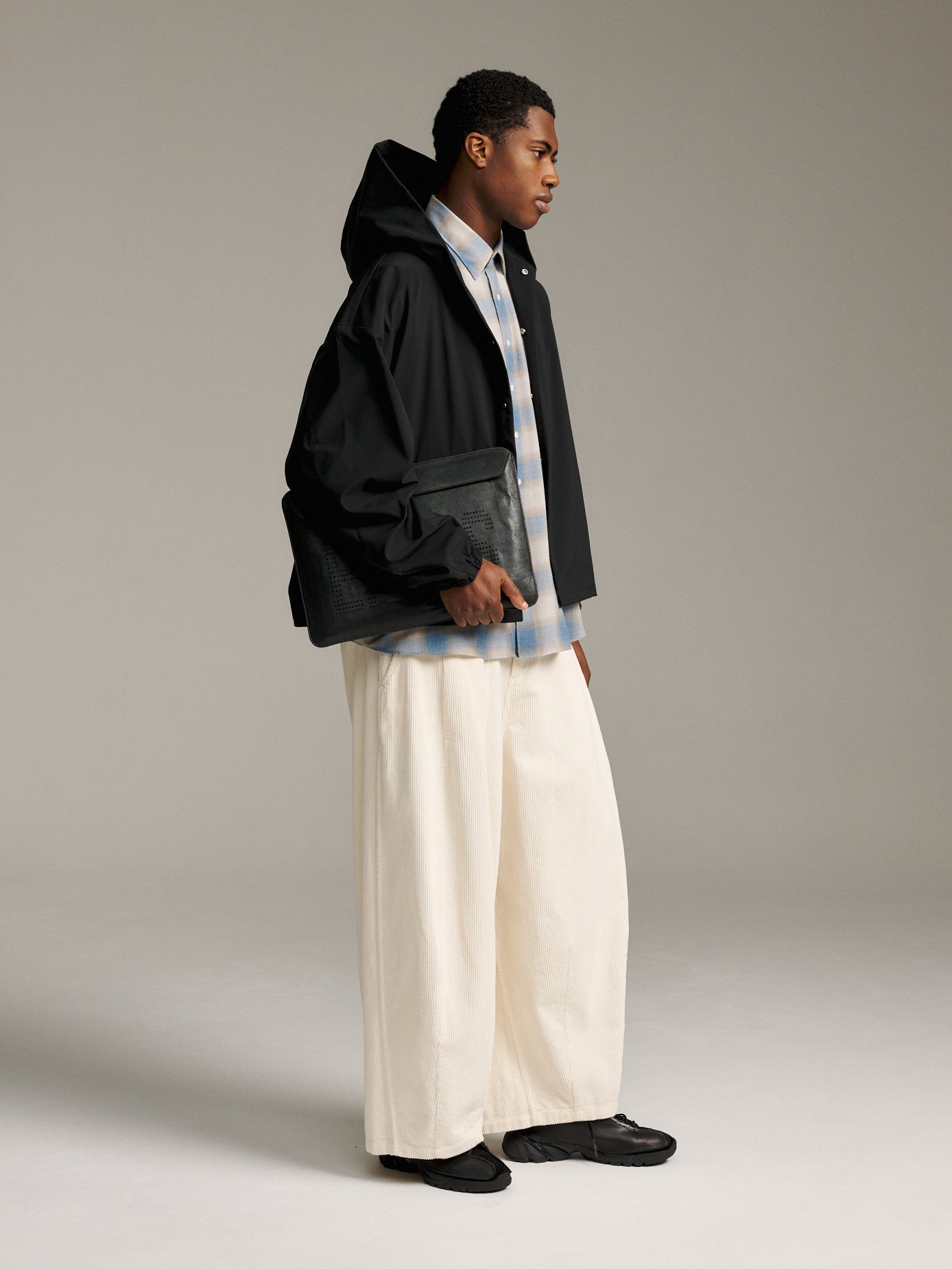 Conceal Hooded Jacket - Black