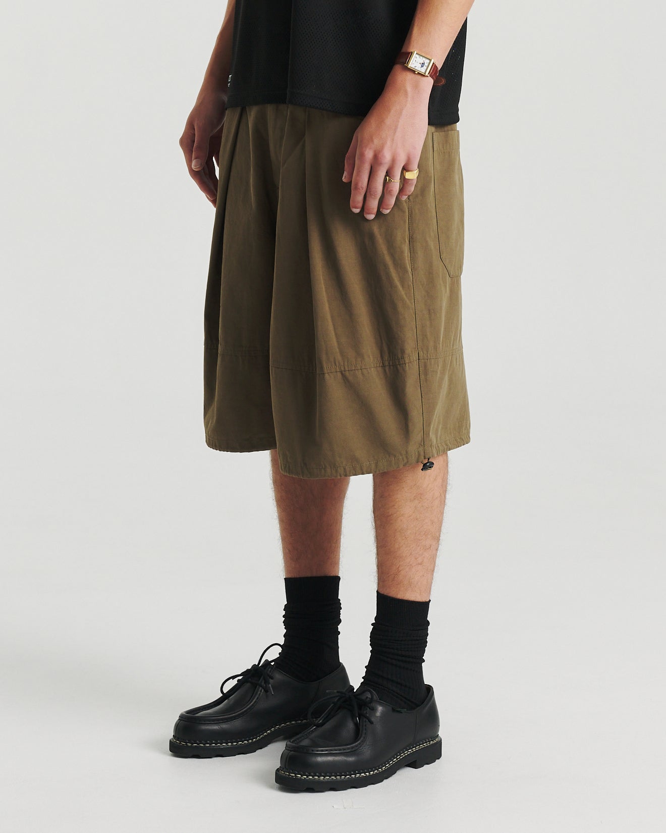 Bungee Short - Khaki – Earls Collection