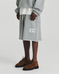 Warm Up Short - Grey Marle