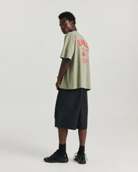 Family Owned Tee - Sage/Red