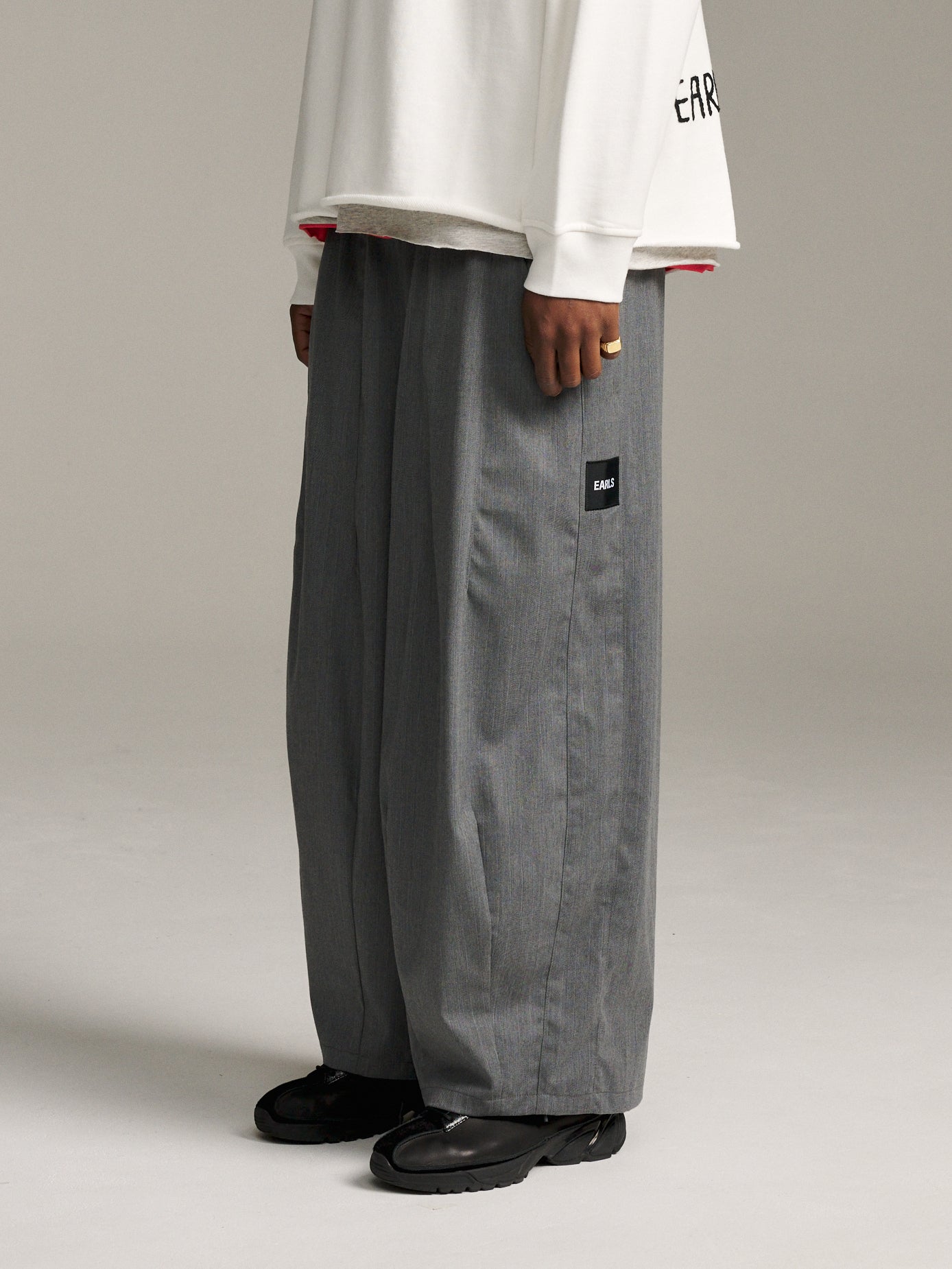TR Relax Pant - Anthracite Stripe