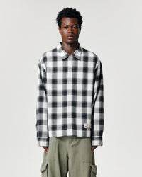 Plaid Overshirt - Phantom Check