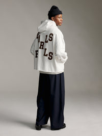 Felt Hood - White