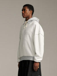 Inside-Out Hood - Grey Marle