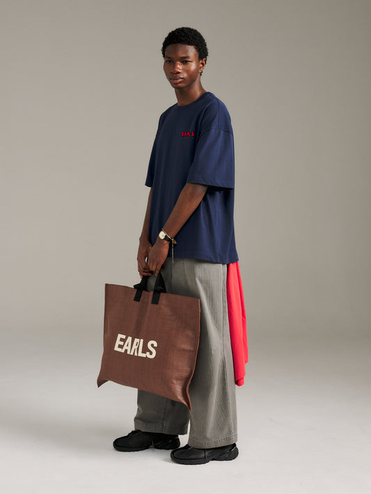 Raised Stitch Tee - Navy