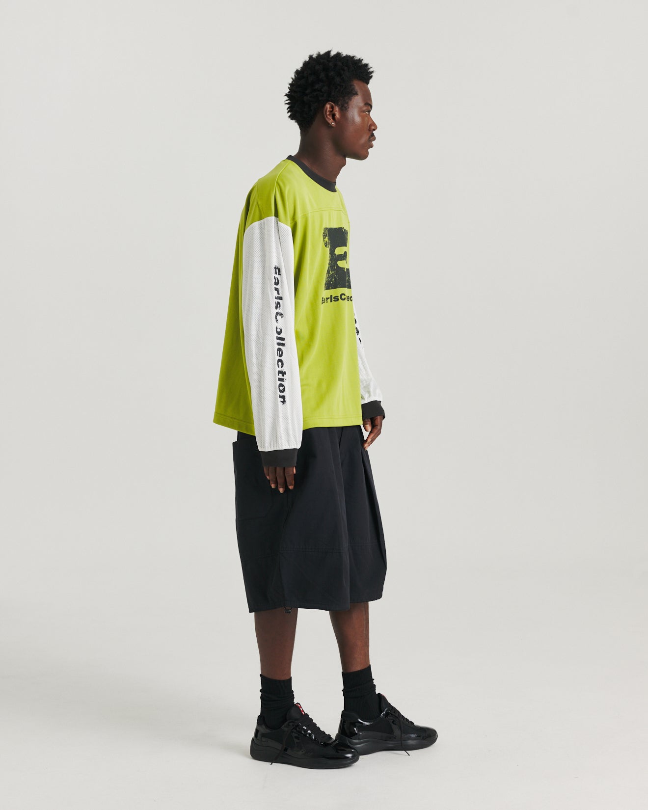 Earl ゲームシャツ Cross Longsleeve - Green – Earls Collection