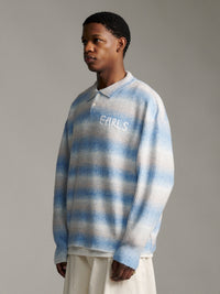 ANW Ombre Knit Polo - Sky