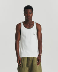 Icon Singlet - Contrast White