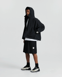 Relax Short - Black Pinstripe