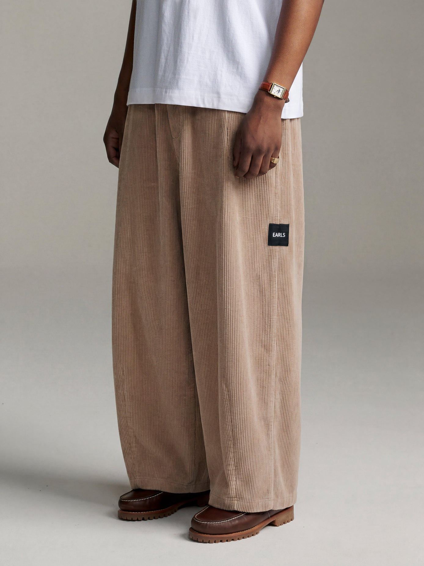 Relax Cord Pant - Sand