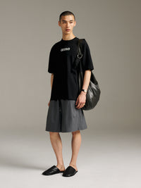 Fine Thread Tee - Black